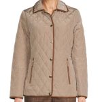 کت زنانه مایکل کورس نسکافه ای تیره