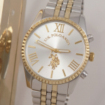ساعت مدل  Two Tone Bracelet Watch از برند U.S. Polo Assn