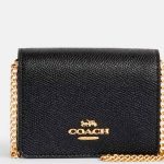 کیف پول زنجیردار Coach