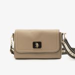 کیف کراس‌بادی زنانه U.S. Polo Assn کاراملی